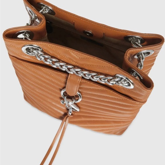 LOWEST PRICE!!!!! Like new Rebecca Minkoff Bucket EDDIE LARGE BAG - Picture 3 of 11